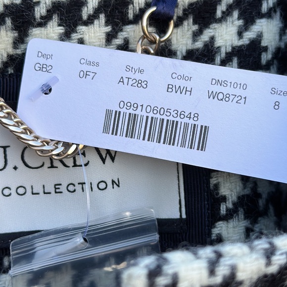 J.Crew Collection Car Coat in Houndstooth English Wool - Picture 5 of 16